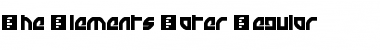 Download The Elements: Water Font Download The Elements: Water Font