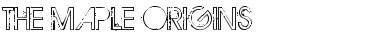 Download THE MAPLE ORIGINS Font Download THE MAPLE ORIGINS Font