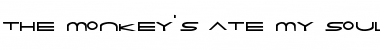 Download the monkey's ate my soul Font Download the monkey's ate my soul Font