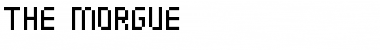 Download The Morgue Font Download The Morgue Font