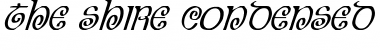 Download The Shire Condensed Italic Font Download The Shire Condensed Italic Font