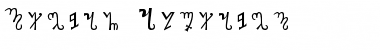 Theban Alphabet Regular Font