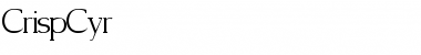 Download CrispCyr Font Download CrispCyr Font