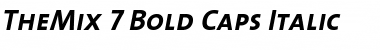 TheMix Bold Italic Font