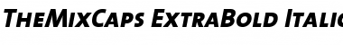 TheMixCaps-ExtraBold Extra Bold Font
