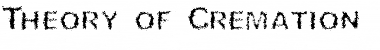Download Theory of Cremation Font Download Theory of Cremation Font