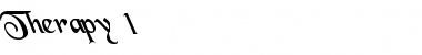 Download Therapy 1 Font Download Therapy 1 Font