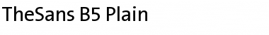 TheSans Regular Font