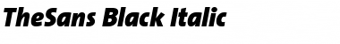 Download The Sans Black- Font Download The Sans Black- Font
