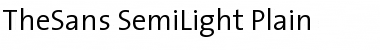 Download The Sans Semi Light- Font Download The Sans Semi Light- Font