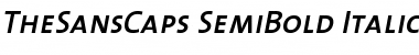 TheSansCaps-SemiBold Semi Bold Font