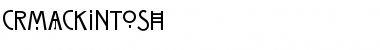 Download CRMackintosh Font Download CRMackintosh Font