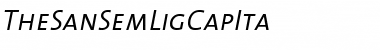 Download TheSanSemLigCapIta Font Download TheSanSemLigCapIta Font