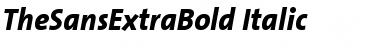 Download TheSansExtraBold-Italic Font Download TheSansExtraBold-Italic Font