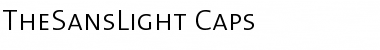 Download TheSansLight-Caps Font