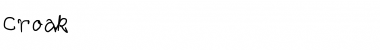 Download Croak Font Download Croak Font