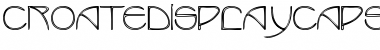 Download CroateDisplayCaps Font Download CroateDisplayCaps Font