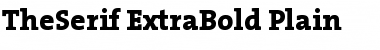 Download The Serif Extra Bold- Font Download The Serif Extra Bold- Font
