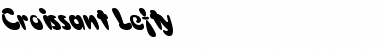Download Croissant Lefty Font Download Croissant Lefty Font