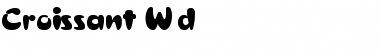 Download Croissant Wd Font Download Croissant Wd Font