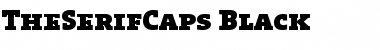 Download TheSerifCaps-Black Font