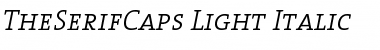 Download TheSerifCaps-Light Font Download TheSerifCaps-Light Font