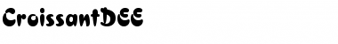 Download CroissantDEE Font Download CroissantDEE Font
