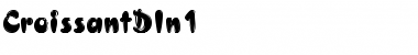 Download CroissantDIn1 Font Download CroissantDIn1 Font