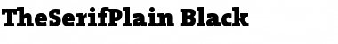 Download TheSerifPlain-Black Font Download TheSerifPlain-Black Font