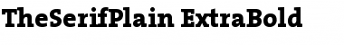 Download TheSerifPlain-ExtraBold Font Download TheSerifPlain-ExtraBold Font