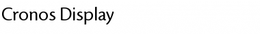 Download Cronos Font Download Cronos Font