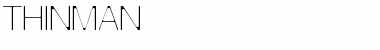 Download ThinMan Font Download ThinMan Font