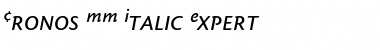 Download Cronos MM Font Download Cronos MM Font