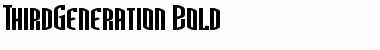 Download ThirdGeneration Font Download ThirdGeneration Font