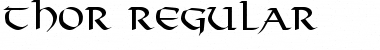Download Thor Font Download Thor Font