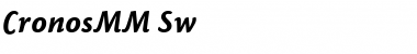Download CronosMM Font Download CronosMM Font