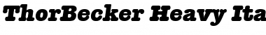 Download ThorBecker-Heavy Font Download ThorBecker-Heavy Font