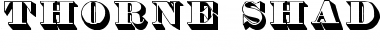 Download Thorne Shaded Font Download Thorne Shaded Font