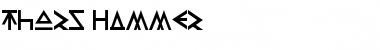 Download Thors Hammer Font Download Thors Hammer Font