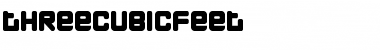 Download ThreeCubicFeet Font Download ThreeCubicFeet Font