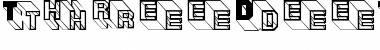 Download ThreeDeeTwoBeta Font Download ThreeDeeTwoBeta Font