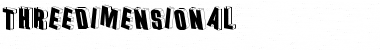 Download Threedimensional Font Download Threedimensional Font