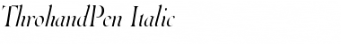 Download ThrohandPen Font Download ThrohandPen Font