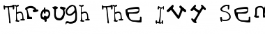 Download Through The Ivy Font Download Through The Ivy Font