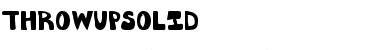 Download ThrowupSolid Font Download ThrowupSolid Font