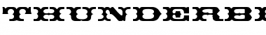 Download Thunderbird D Font Download Thunderbird D Font