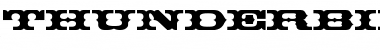 Download Thunderbird ICG Font Download Thunderbird ICG Font