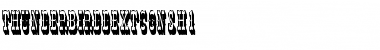 Download ThunderbirdDExtConSh1 Font Download ThunderbirdDExtConSh1 Font