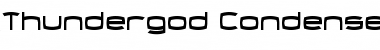 Download Thundergod Condensed Font Download Thundergod Condensed Font