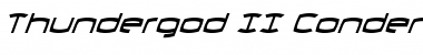 Download Thundergod II Condensed Italic Font Download Thundergod II Condensed Italic Font